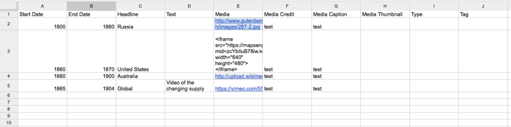 spreadsheet